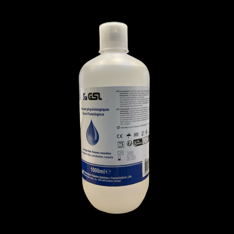Sérum physiologique 500 ml et 1 litre gsl : photo du produit rappelé le 12/05/2025