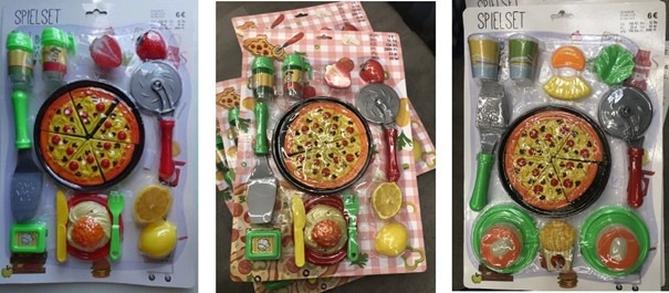 Set de jeux pizza Tedi GMBH & CO. KG : photo du produit rappelé le 31/12/2025