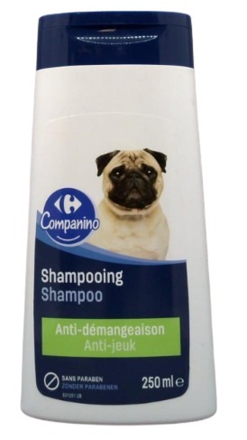 Shampooing pour animaux 250ml Companino : photo du produit rappelé le 11/07/2025
