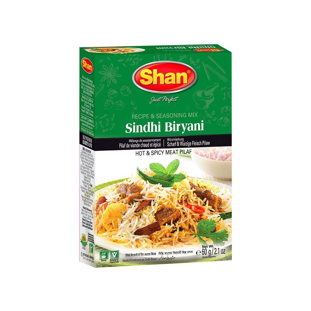 Shan sindhi biryani 120g : photo du produit rappelé le 04/09/2023
