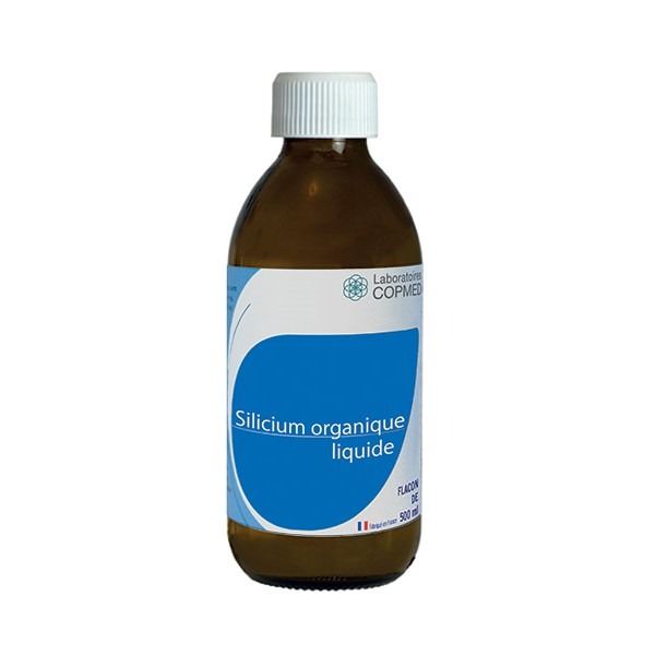 Silicium organique liquide 500 ml Laboratoires Copmed : photo du produit rappelé le 01/12/2021