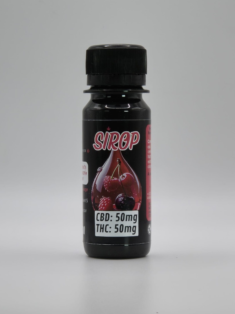Sirop aux fruits rouges du jardin 60 ml - lot n°si002 Skud Farm : photo du produit rappelé le 24/11/2025