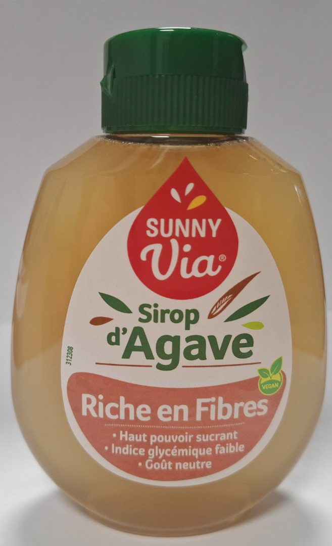 Sirop d'agave riches en fibres Sunny : photo du produit rappelé le 11/04/2025