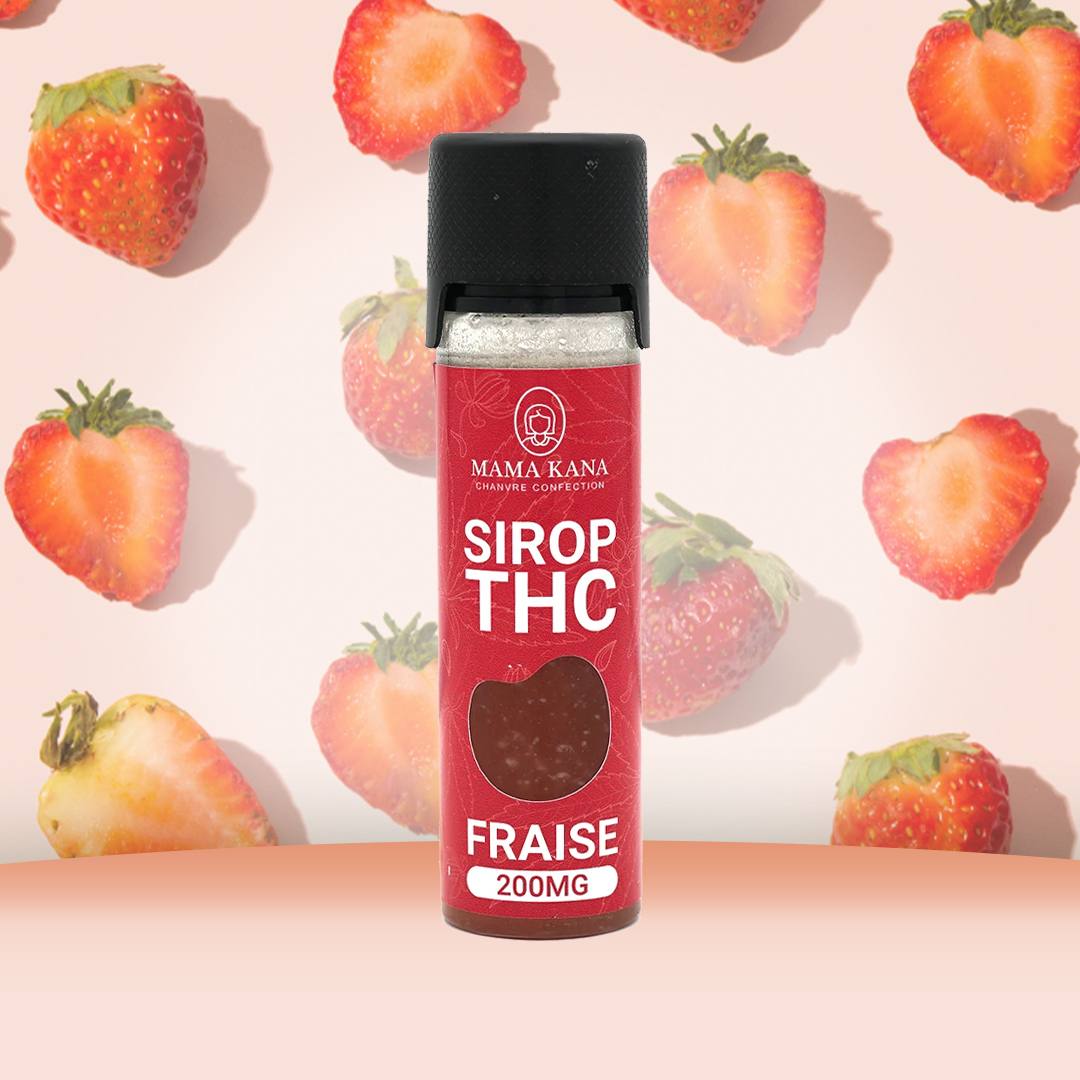 Sirop THC 200mg Mama Kana : photo du produit rappelé le 10/04/2025