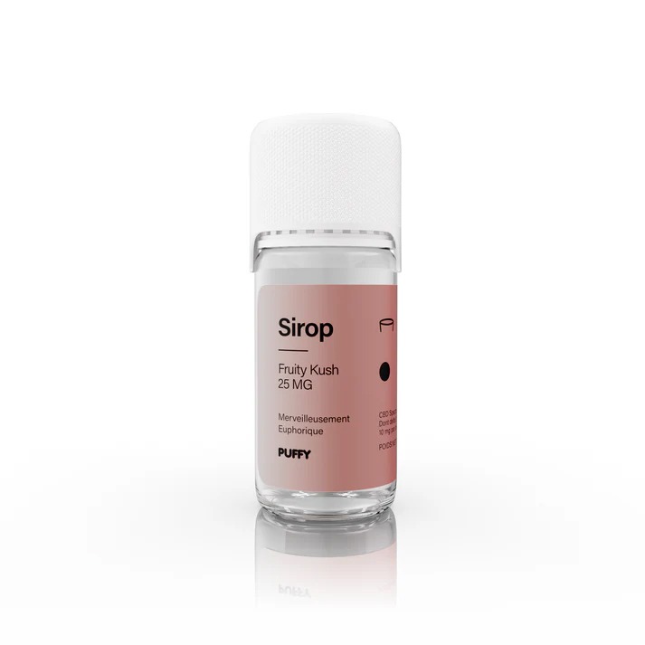 Sirop THC 25mg Puffy : photo du produit rappelé le 10/04/2025