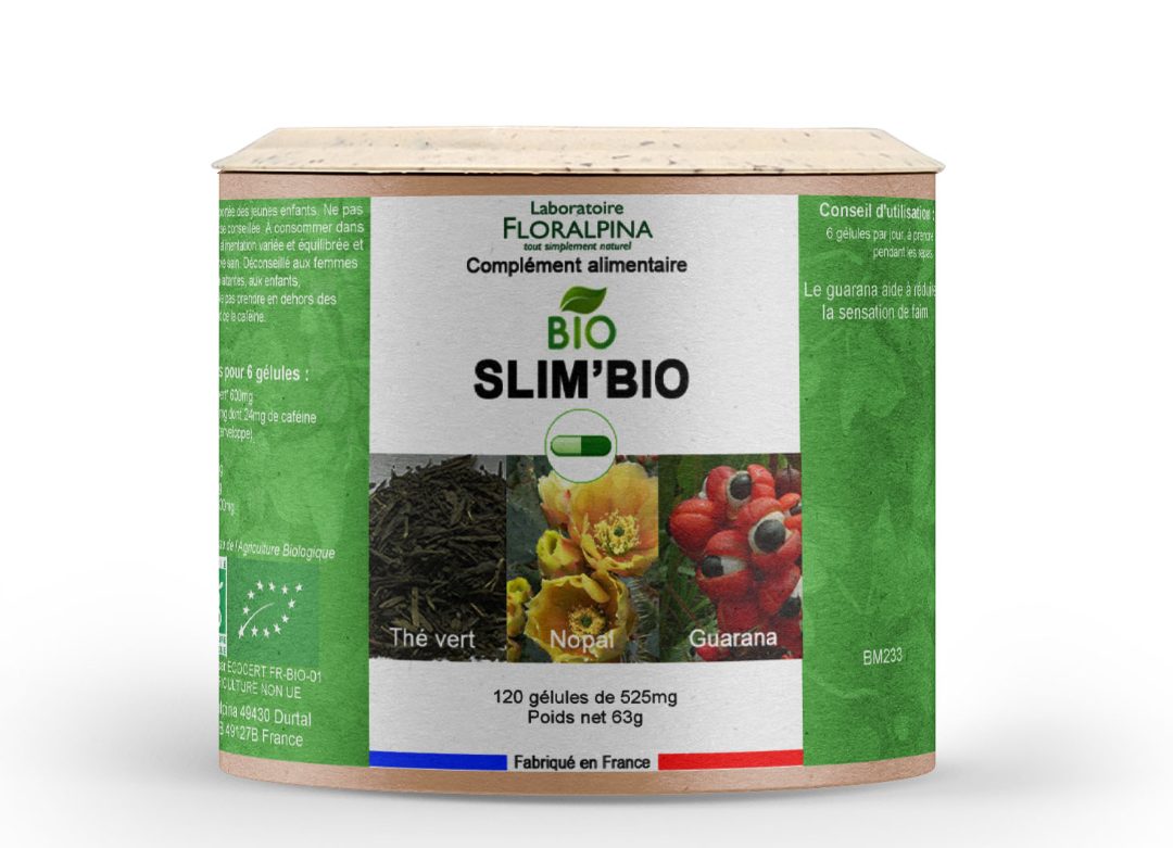Slim bio (bm233) Laboratoire Floralpina : photo du produit rappelé le 31/10/2023