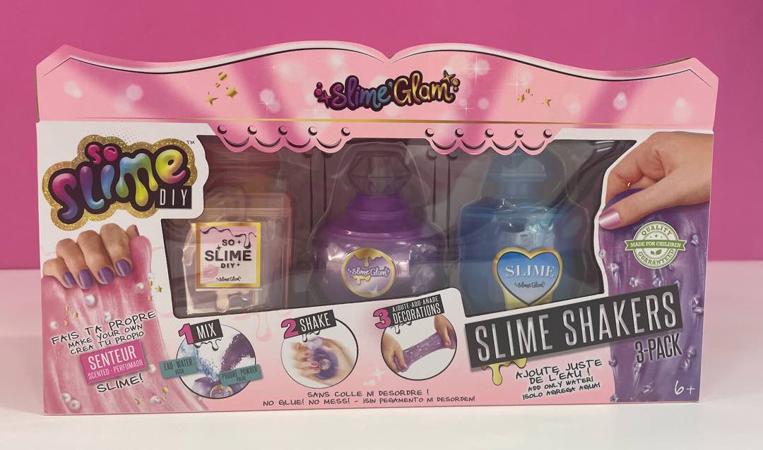 Slime glam / slime shaker Canaltoys : photo du produit rappelé le 23/03/2022