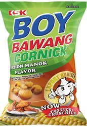 Snack de maïs lechon manok 100g boy bawang : photo du produit rappelé le 13/02/2026