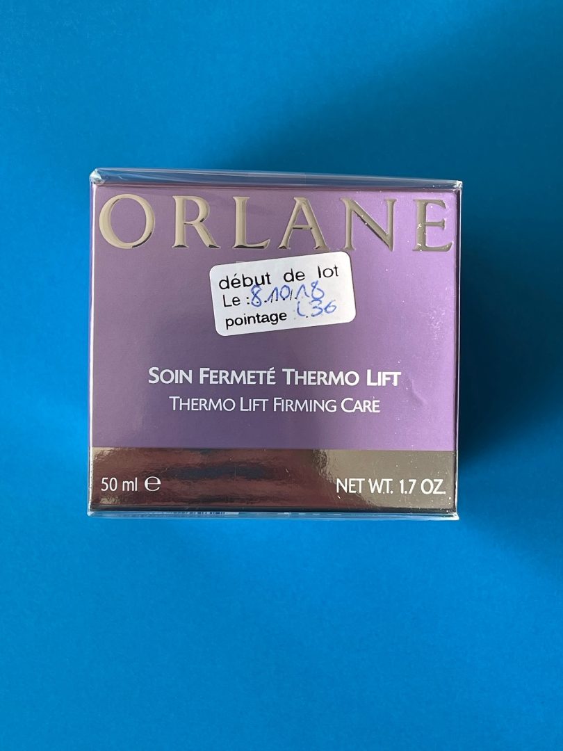 Soin fermete thermo lift Orlane : photo du produit rappelé le 12/12/2022