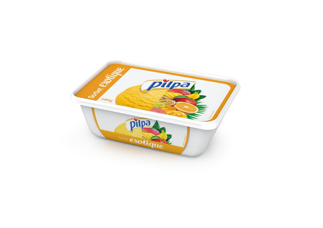 Sorbet exotique pilpa 900ml : photo du produit rappelé le 09/02/2022