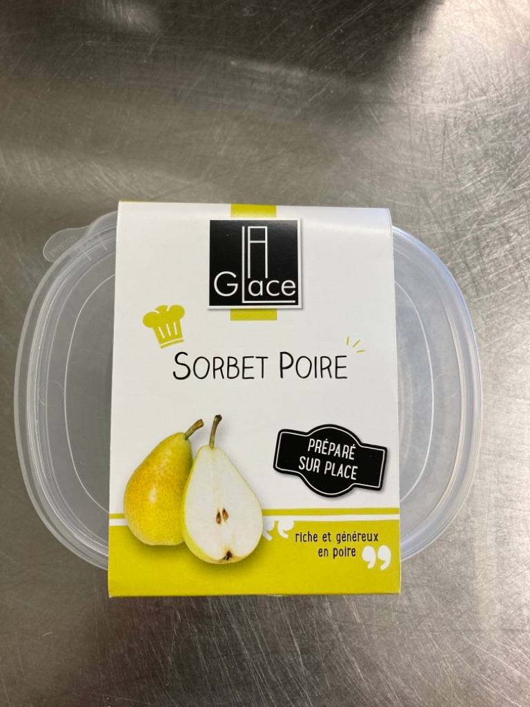 Sorbet glacées La Glace : photo du produit rappelé le 18/08/2021