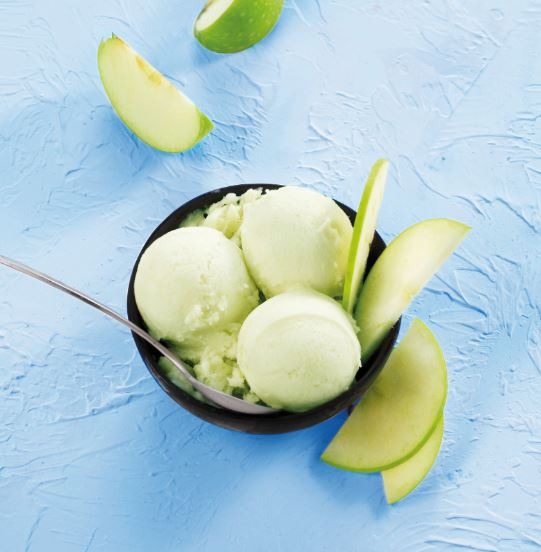 Sorbet plein fruit à la pomme verte Eismann : photo du produit rappelé le 03/03/2022