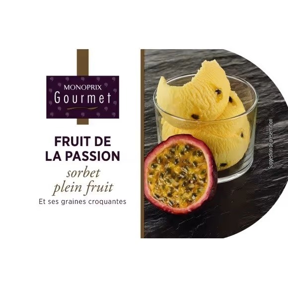 Sorbets 500ml Monoprix Gourmet : photo 4 sur 4 du produit rappelé le 22/07/2021