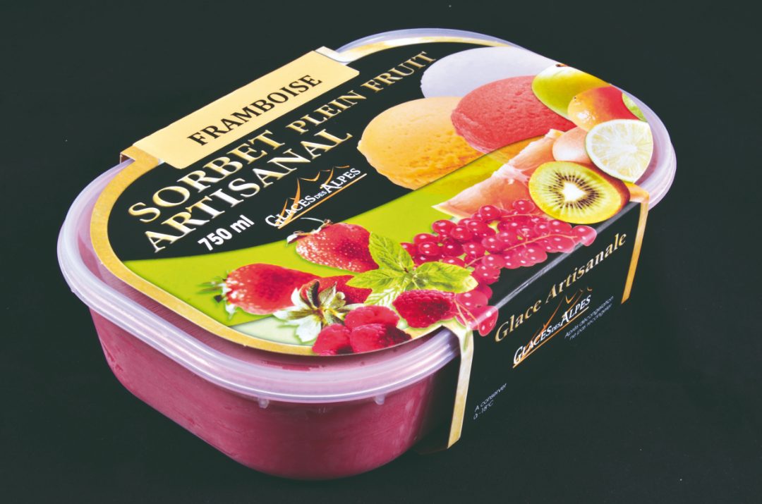 Sorbets de marque glaces des alpes (cf.liste ci-jointe) : photo du produit rappelé le 31/08/2021