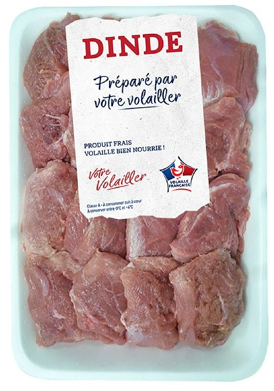 Sot l'y laisse de dinde Votre Volailler : photo du produit rappelé le 25/08/2023