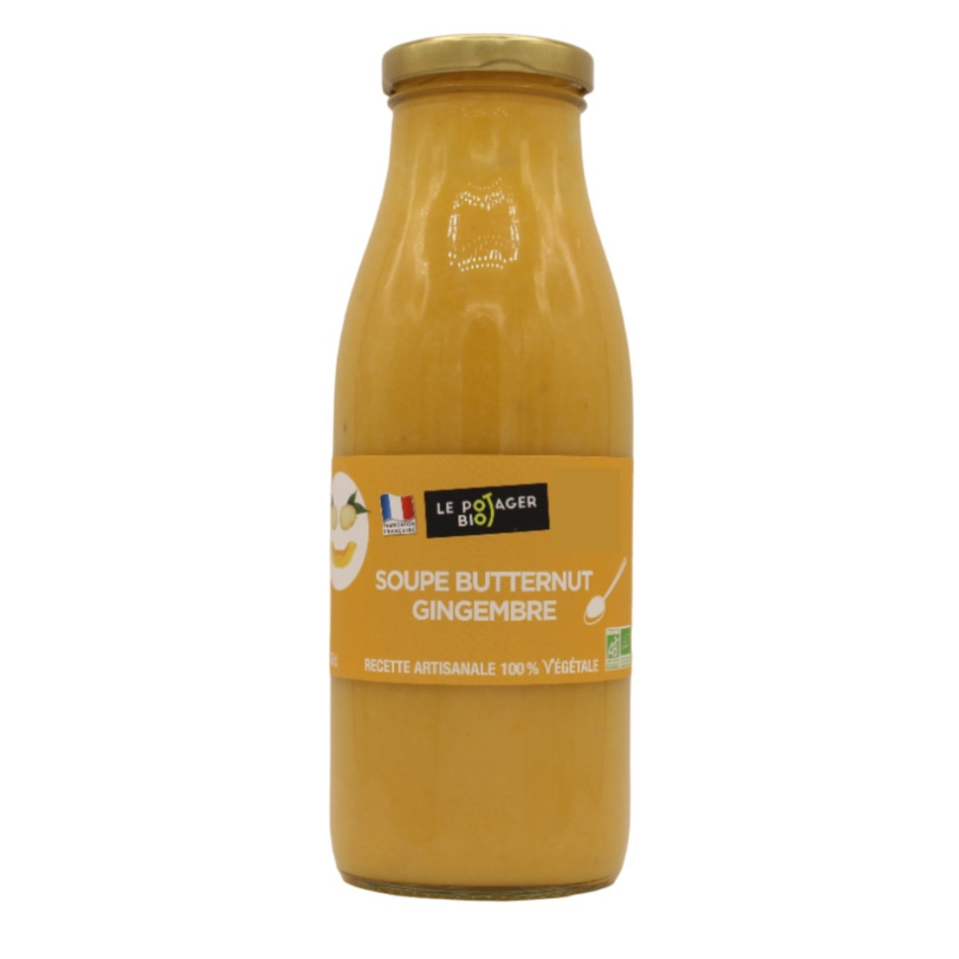 Soupe butternuts Le Potager BIO : photo du produit rappelé le 16/11/2024