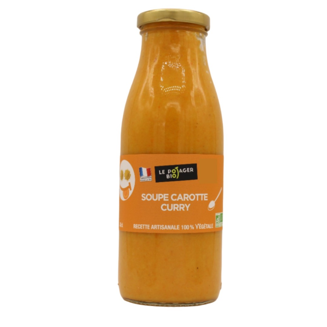 Soupe carottes Le Potager BIO : photo du produit rappelé le 16/11/2024