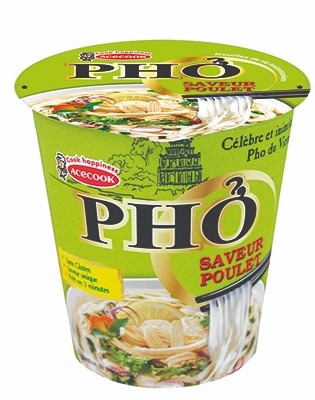 Soupe pho 56g acecook : photo du produit rappelé le 02/12/2021