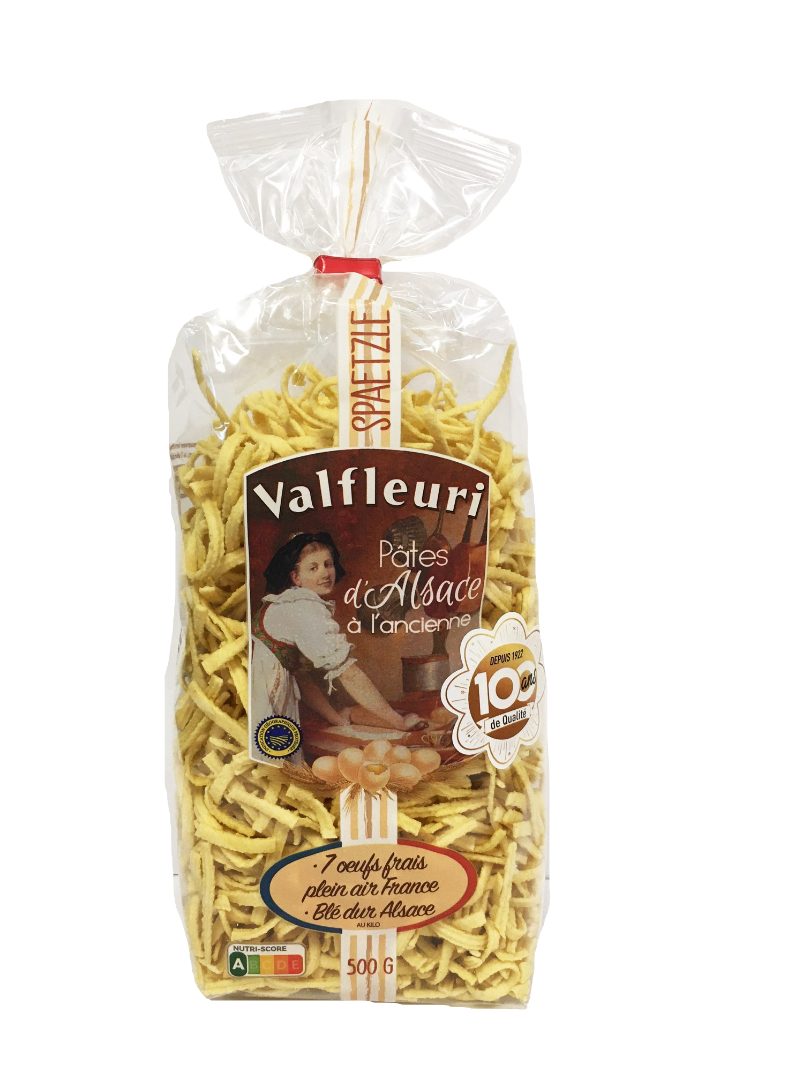 Spaetzle d'alsace Valfleuri : photo du produit rappelé le 18/11/2022