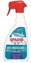 Spray anti-moisissure mousse active Spado : photo du produit rappelé le 01/09/2023