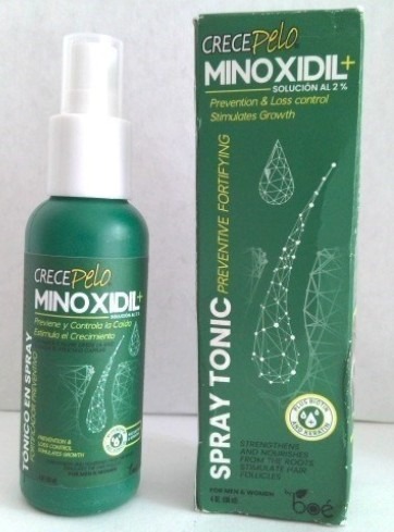 Spray tonic minoxidil Crece Pelo : photo du produit rappelé le 21/05/2026