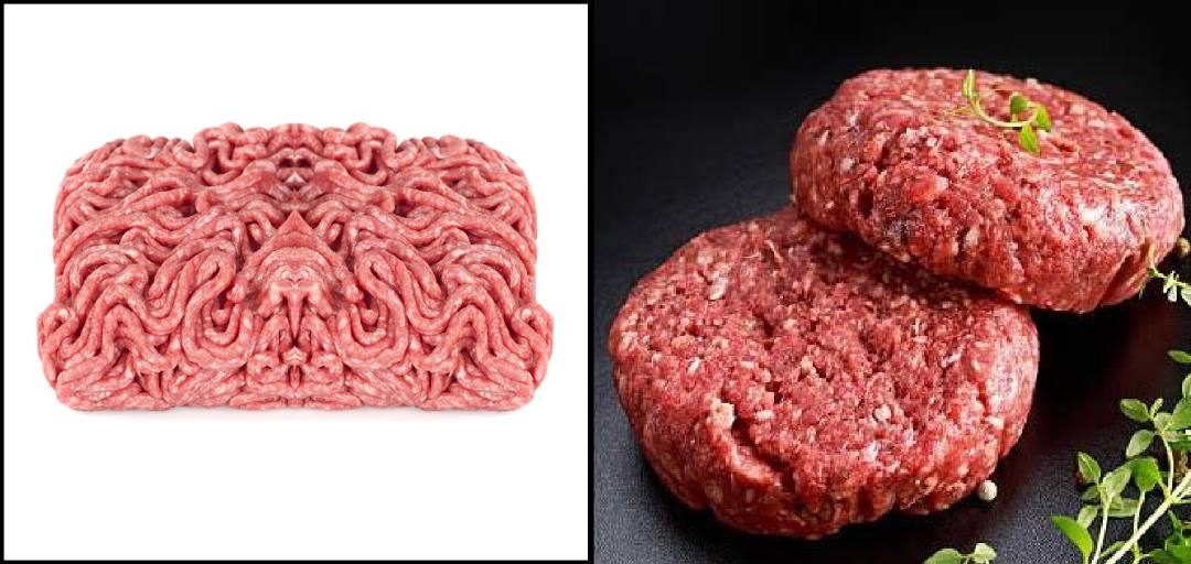 Steak haché de bœuf / haché de bœuf Auchan : photo du produit rappelé le 26/11/2024
