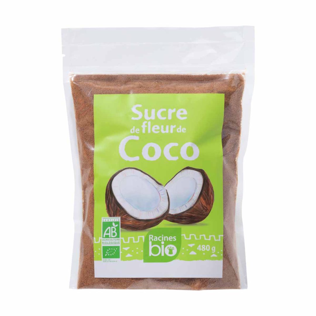 Sucre de fleur de coco Racines BIO : photo du produit rappelé le 09/03/2023