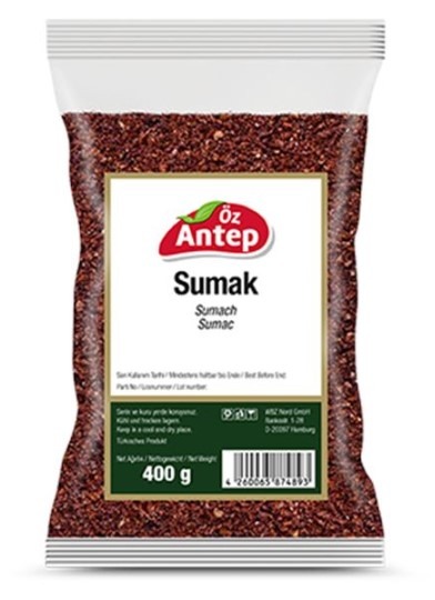 Sumac 400g Ozantep : photo du produit rappelé le 05/07/2022