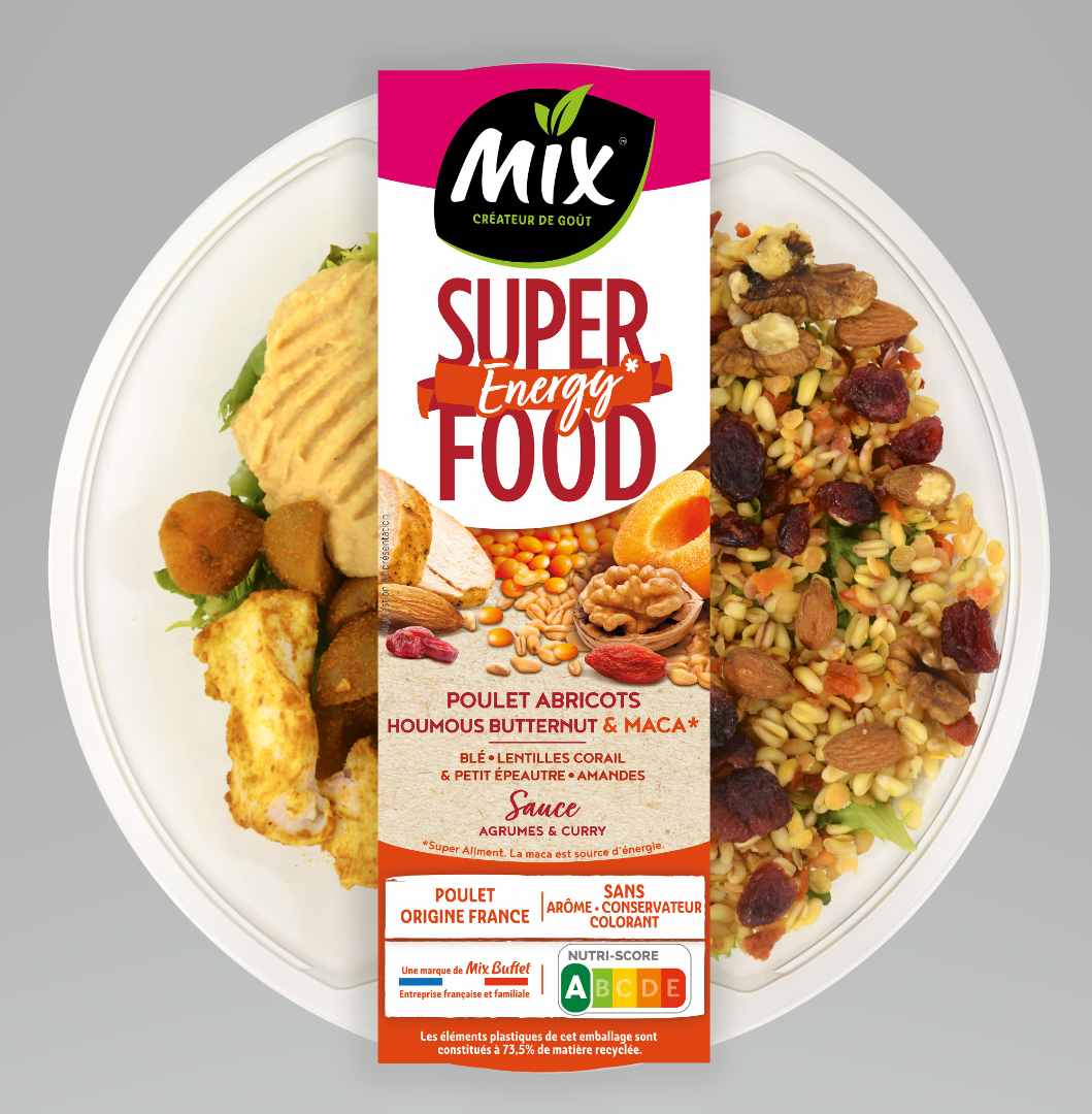 Super food energy Mix : photo du produit rappelé le 12/10/2021