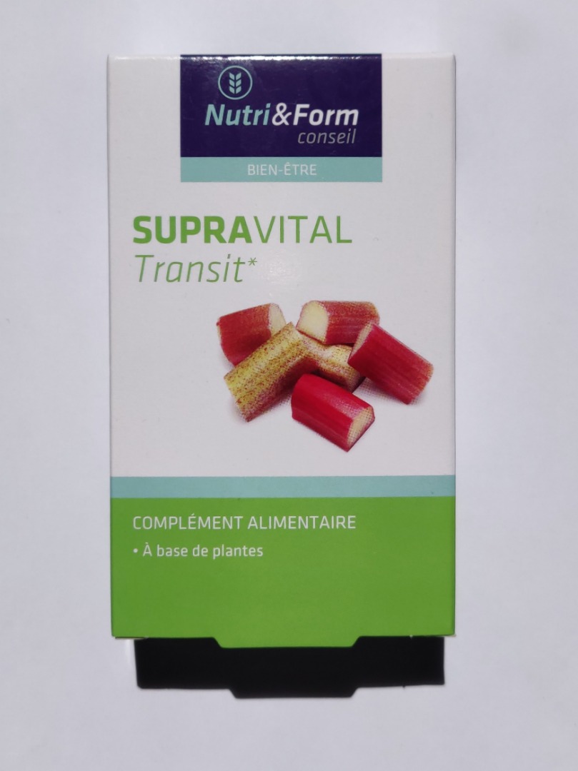 Supravital transit Nutri&Form Conseil : photo du produit rappelé le 02/06/2022