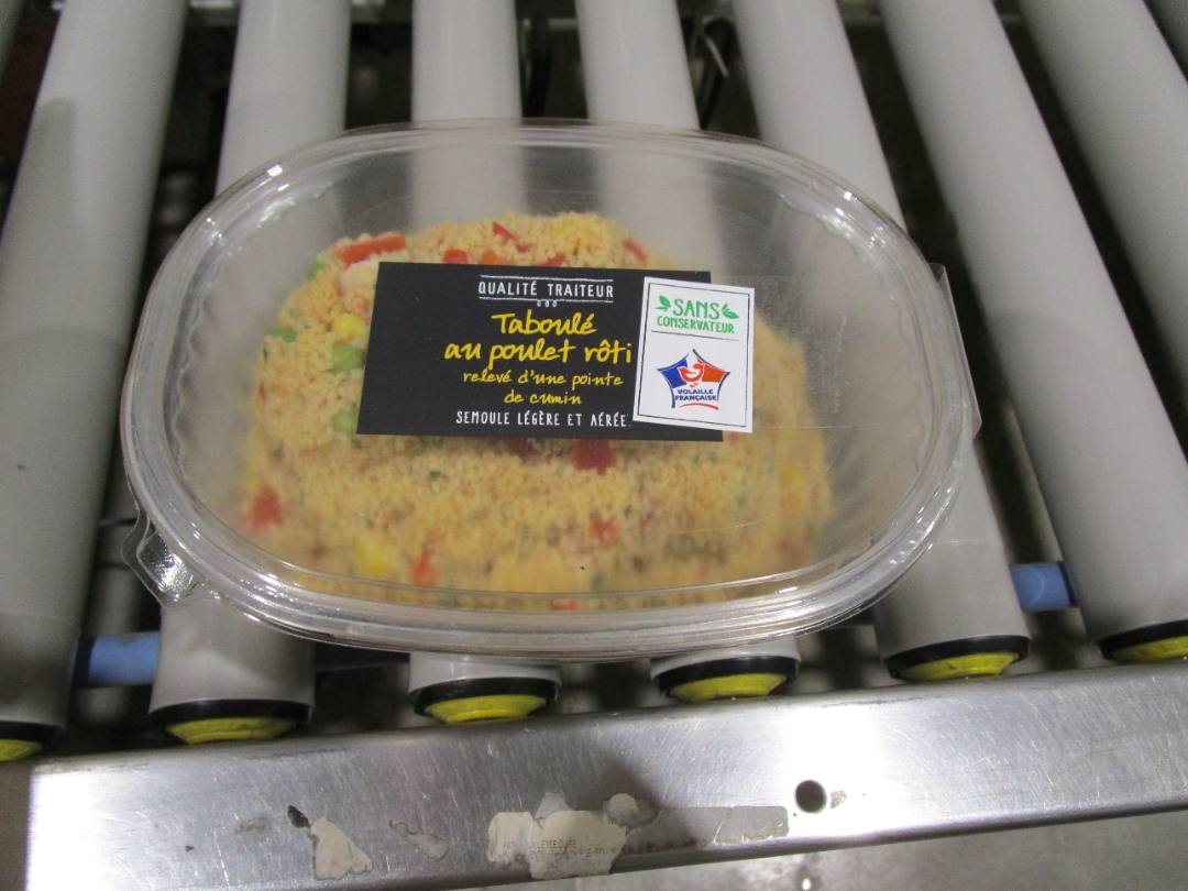 Taboulé au poulet rôti vf Qualite Traiteur : photo du produit rappelé le 20/01/2022