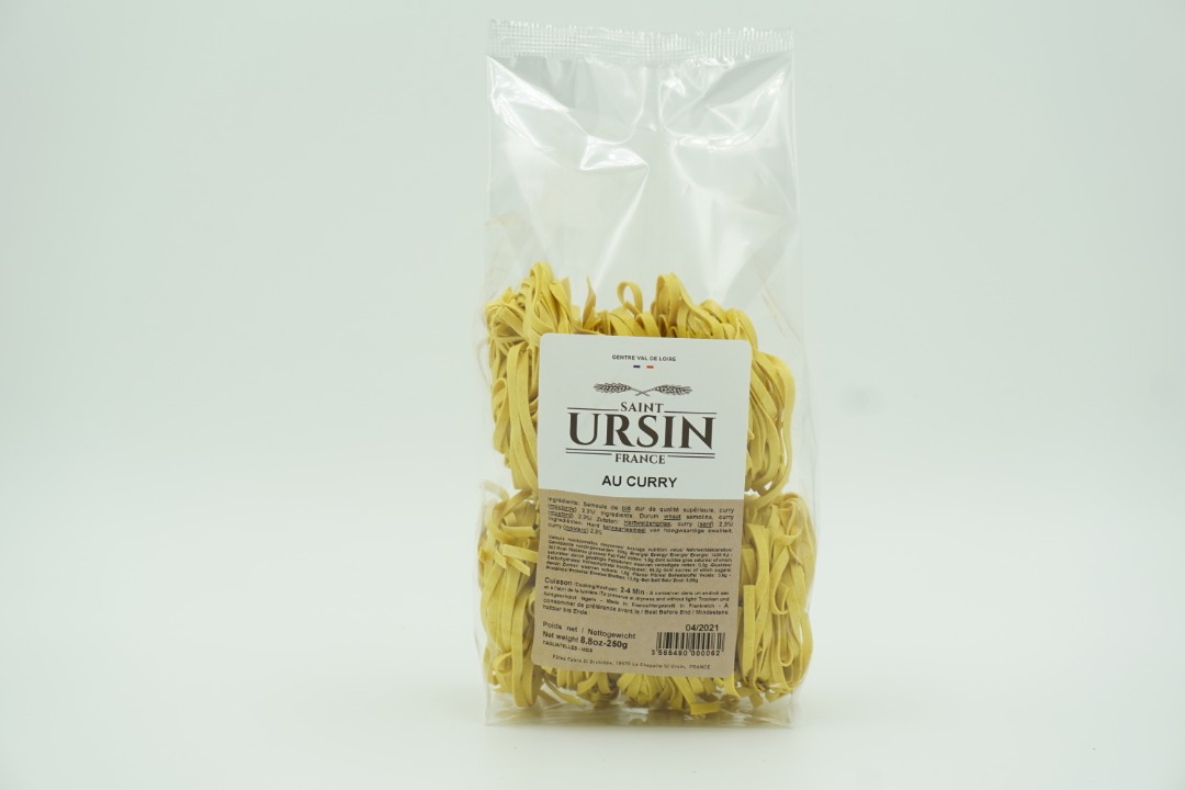 Tagliatelle au curry, 250g ST Ursin : photo du produit rappelé le 21/04/2021
