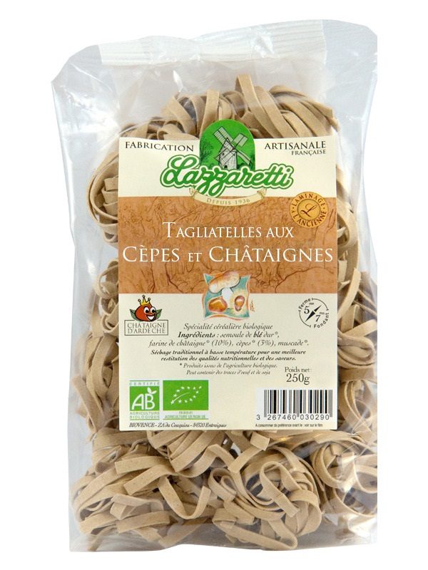 Tagliatelles bio Lazzaretti : photo 2 sur 3 du produit rappelé le 11/09/2025