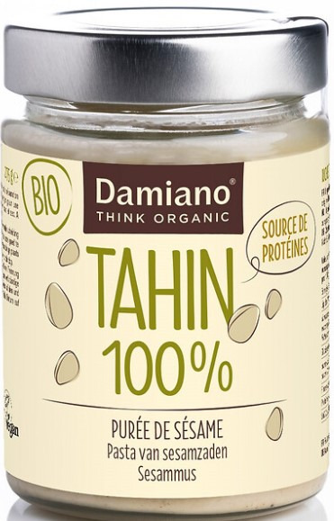 Tahin 100% - purée de sésame 100% 275g Damiano : photo du produit rappelé le 30/04/2025