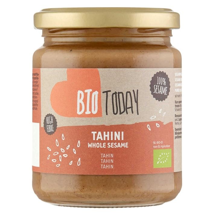 Tahini bio biotoday 250g : photo du produit rappelé le 17/09/2021