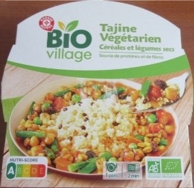 Tajine cereale legume sec bio 300g BIO Village : photo du produit rappelé le 18/05/2021
