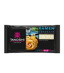 Tanoshi japon ramen crevettes 360g : photo du produit rappelé le 22/10/2024