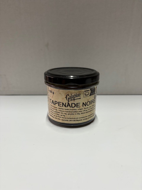 Tapenade noire Galapian : photo du produit rappelé le 21/11/2024