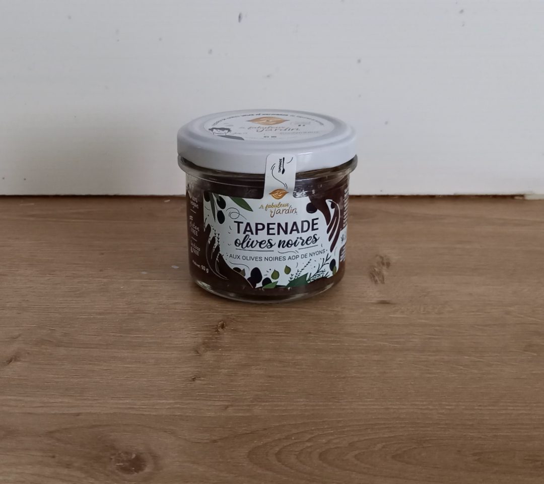 Tapenade olives noires Le Fabuleux Jardin : photo du produit rappelé le 24/10/2024