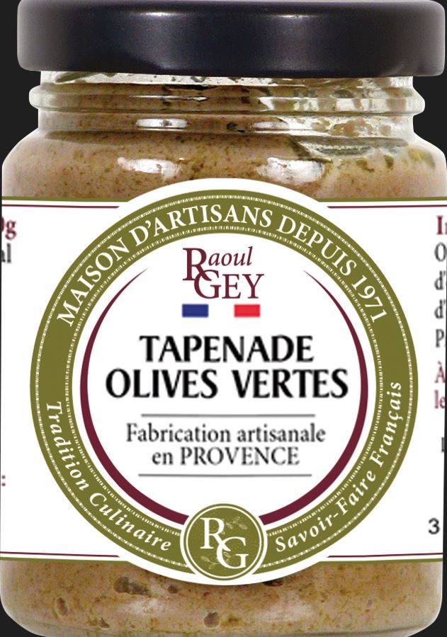 Tapenade olives vertes Raoul Gey : photo du produit rappelé le 18/11/2024