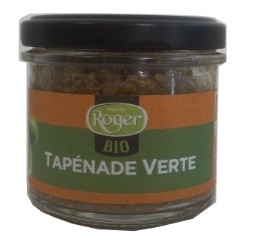 Tapenade verte 100g Les Biscottes Roger : photo du produit rappelé le 08/11/2024
