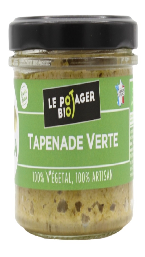 Tapenade verte 190g Le Potager BIO : photo du produit rappelé le 04/11/2024