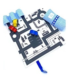 Tapis de jeu transportable avec voitures Tiny Magic : photo du produit rappelé le 06/07/2022