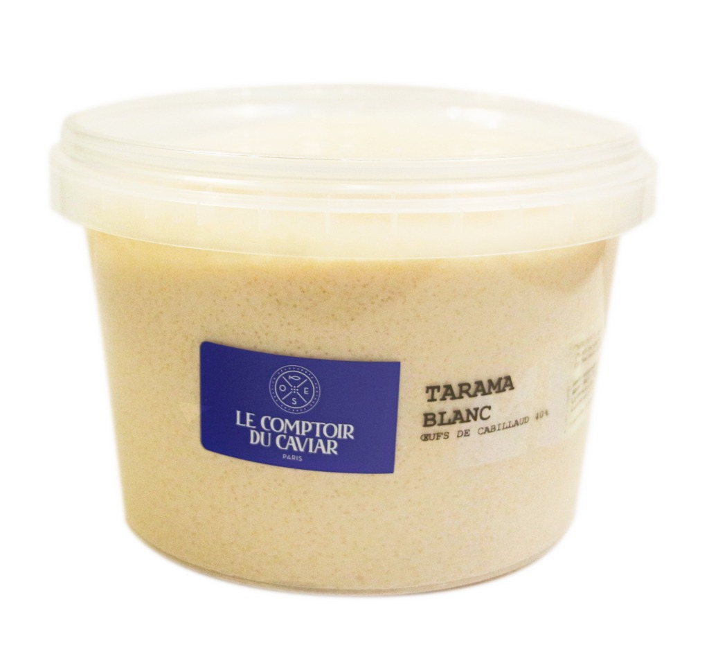 Tarama blanc oeuf cabillaud 40% 1kg Le Comptoir du Caviar : photo du produit rappelé le 19/09/2025