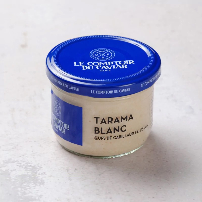 Tarama blanc oeuf cabillaud 40% 90g Le Comptoir du Caviar : photo du produit rappelé le 19/09/2025