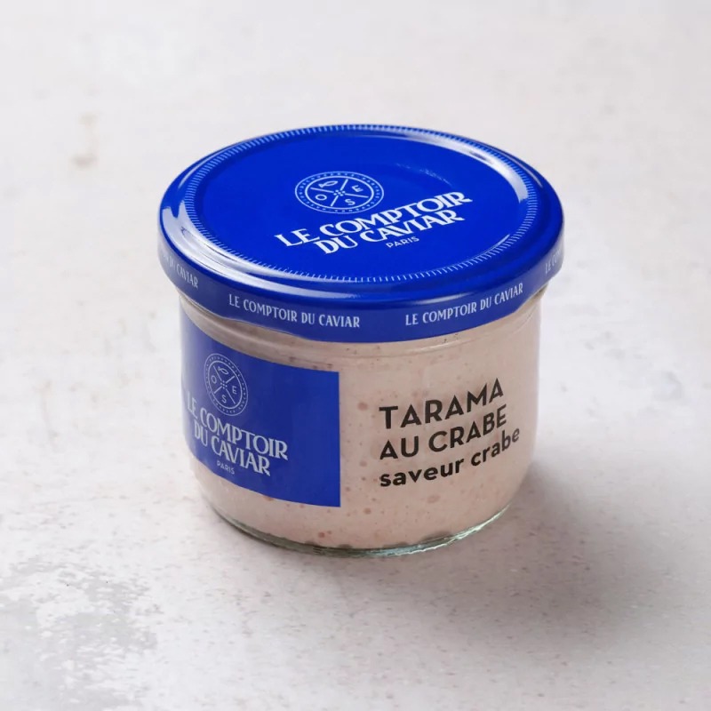 Tarama crabe 12% 90g Le Comptoir du Caviar : photo du produit rappelé le 19/09/2025