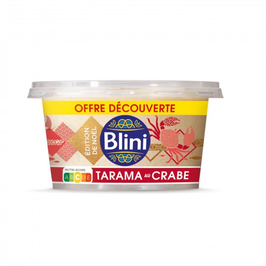 Tarama crabe Blini : photo du produit rappelé le 24/12/2021
