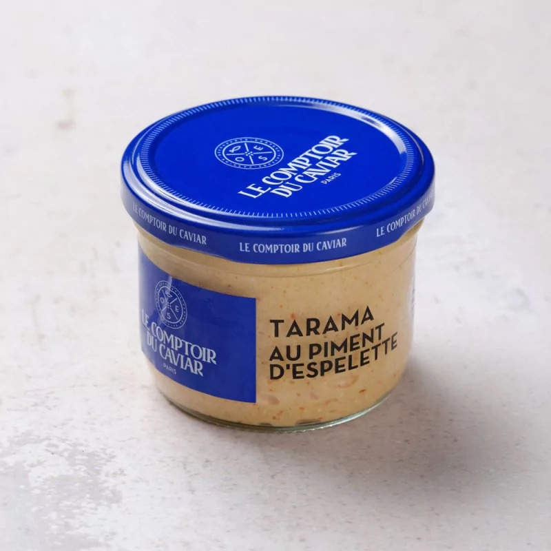 Tarama piment espelette 90g Le Comptoir du Caviar : photo du produit rappelé le 19/09/2025