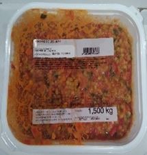 Tartare de legumes : photo du produit rappelé le 15/10/2021