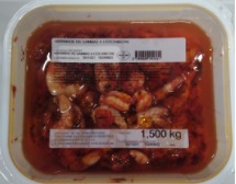 Tartare de légumes mix buffet 1,5kg museau de porc tranche 2.5 kg marinade : photo 3 sur 3 du produit rappelé le 12/10/2021